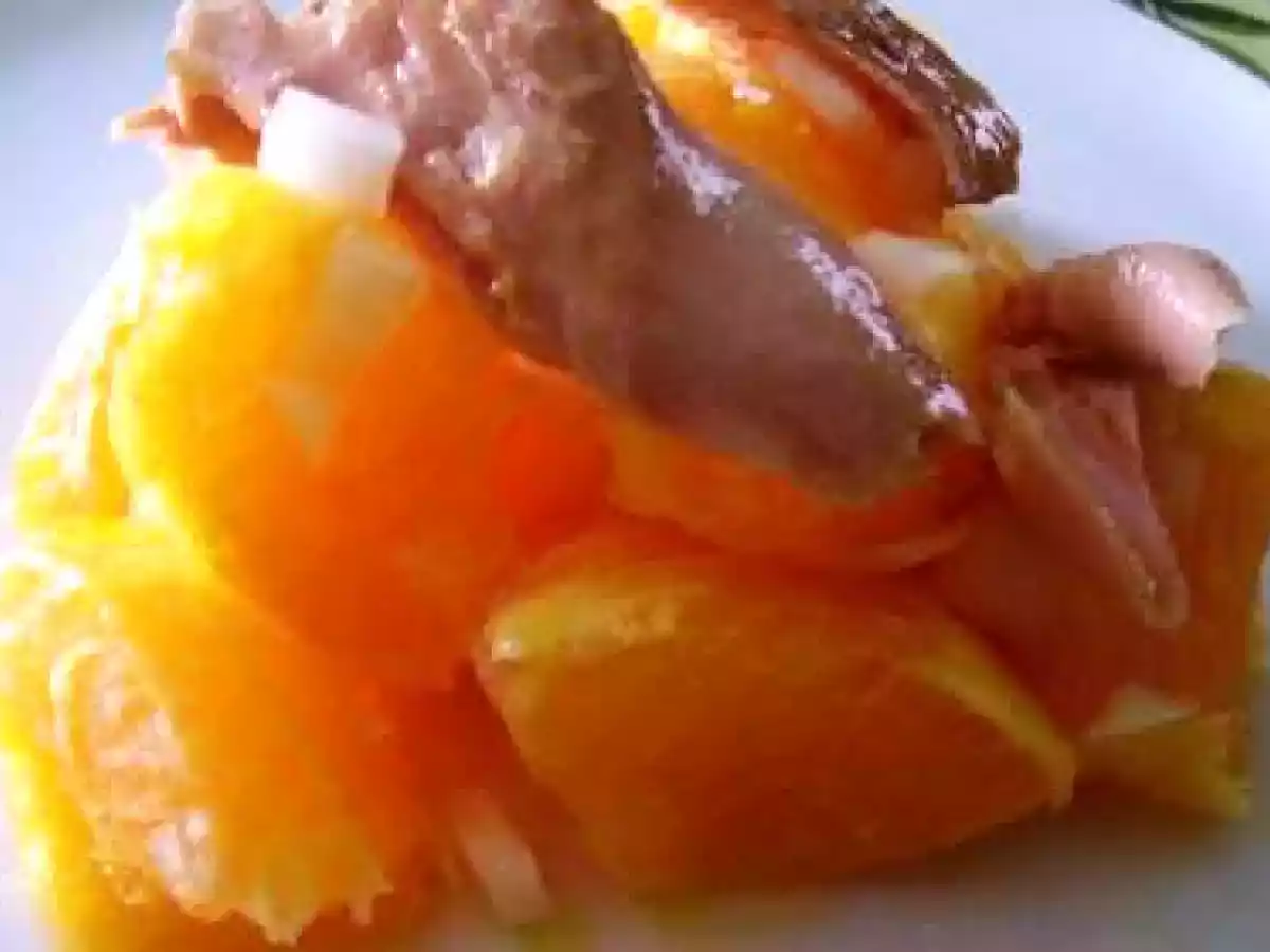 Ensalada de Naranja y Atún