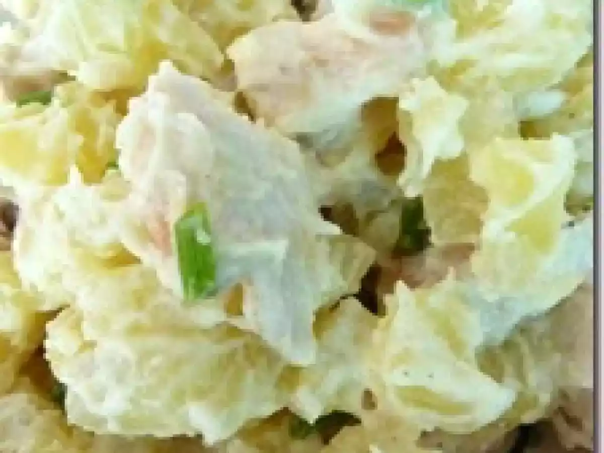 Ensalada de papas con pollo