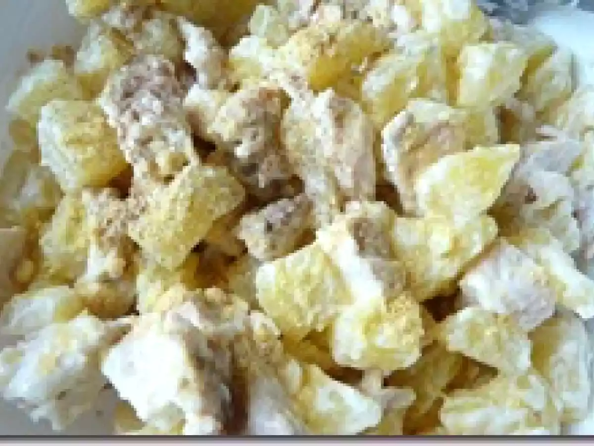 Ensalada de papas con pollo - foto 3