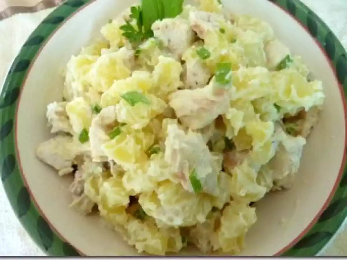 Ensalada de papas con pollo - foto 8