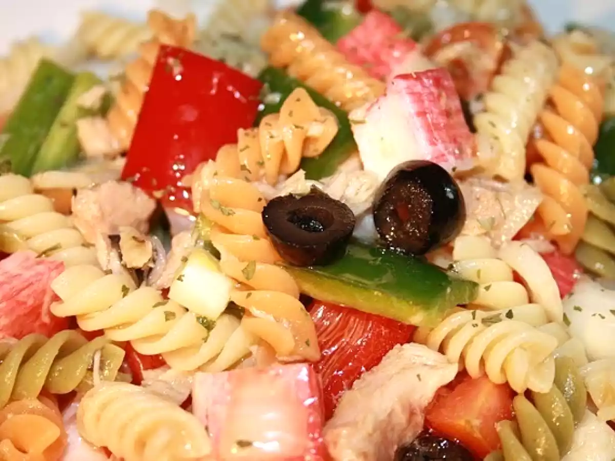 Ensalada de pasta