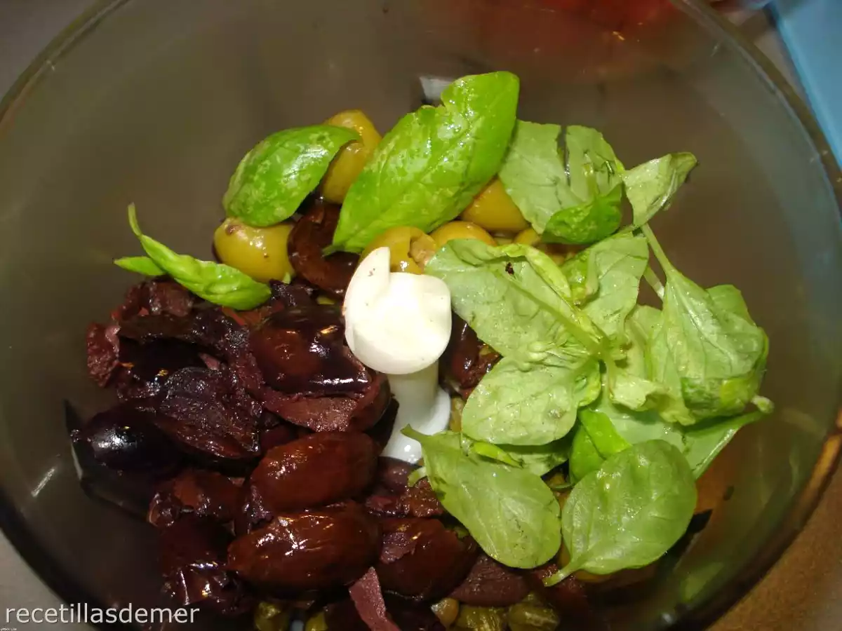 Ensalada de pasta con olivas - foto 3