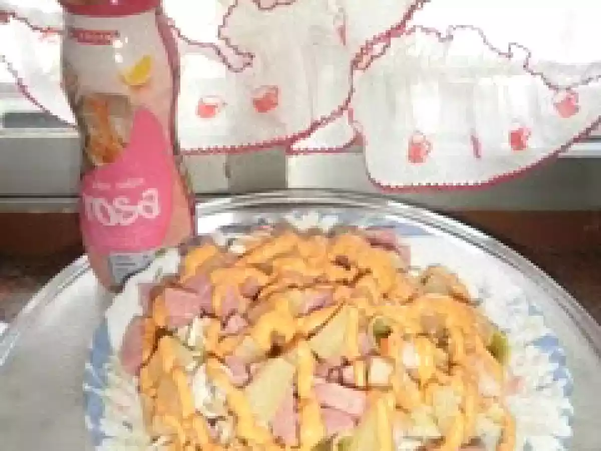 ENSALADA DE PASTA TROPICAL