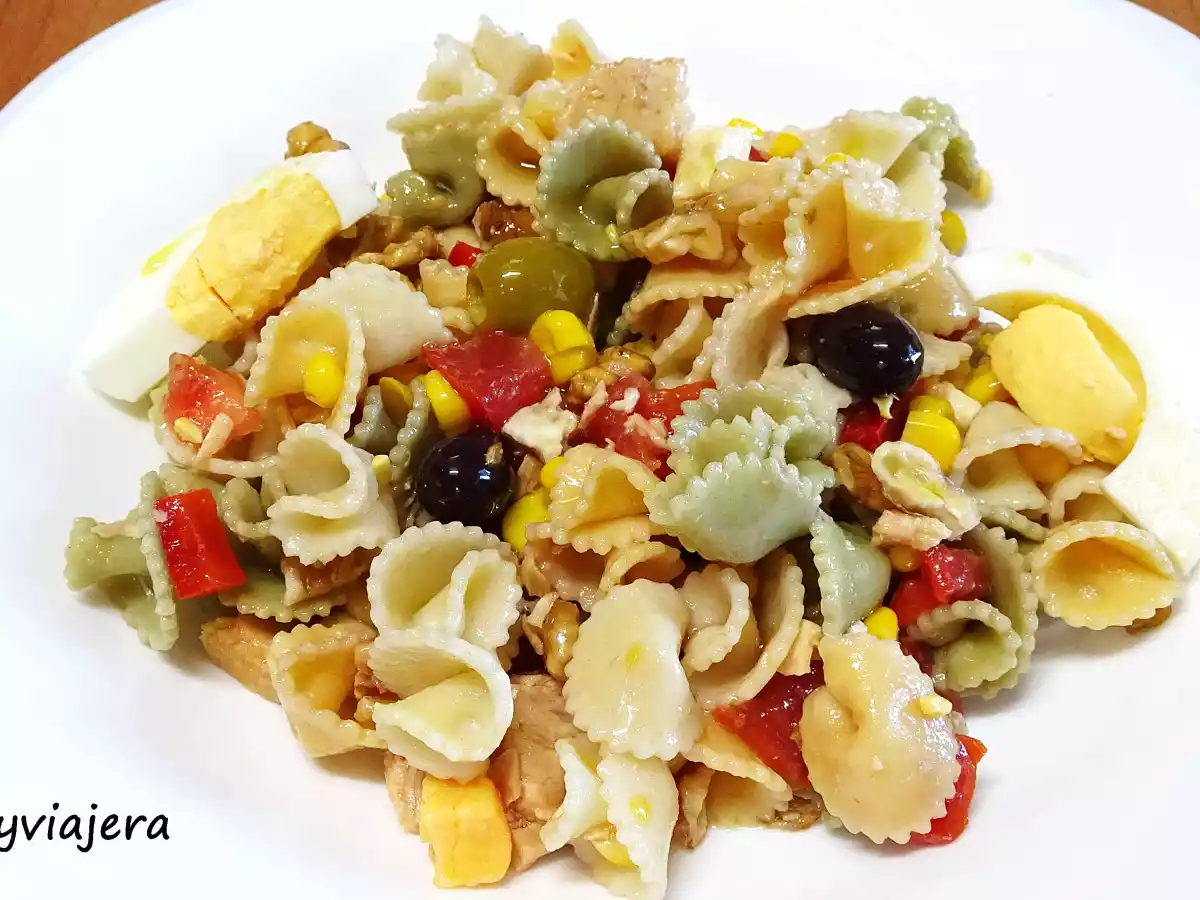 Ensalada de pasta veraniega