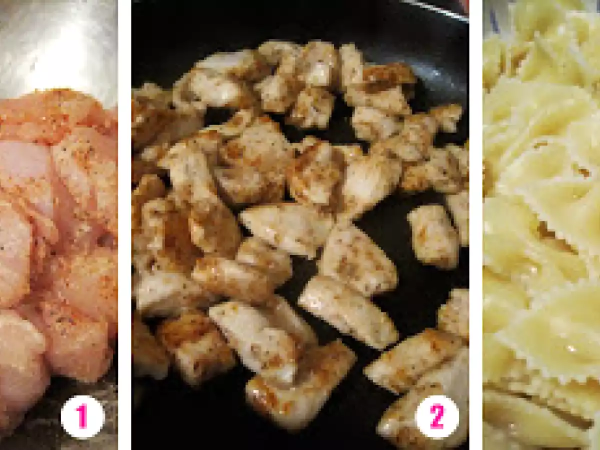 Ensalada de pasta y pollo con aderezo ajonjolí - foto 5