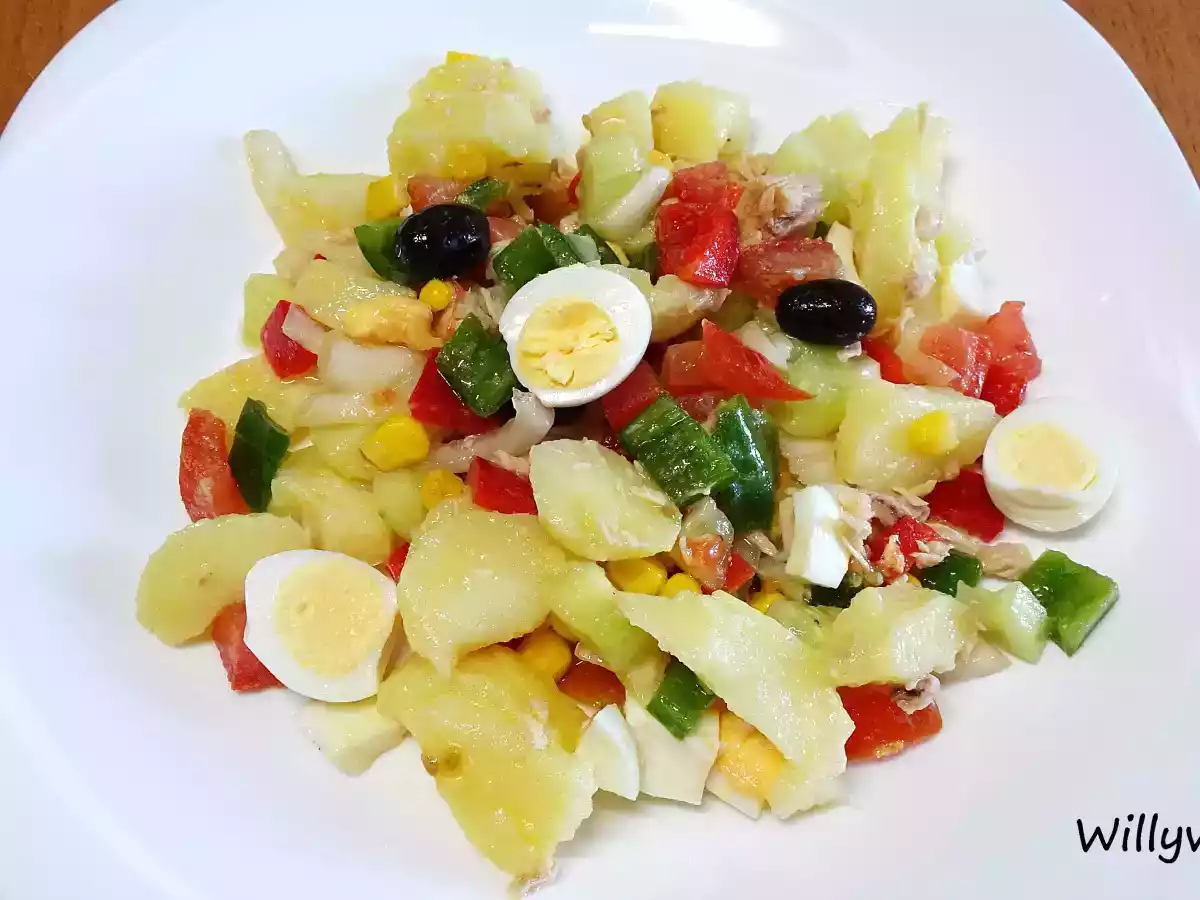 Ensalada de patata o campera