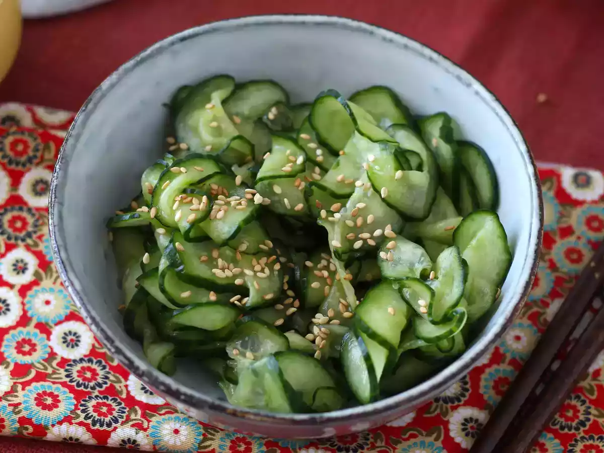 Ensalada de pepino al estilo japonés - foto 5