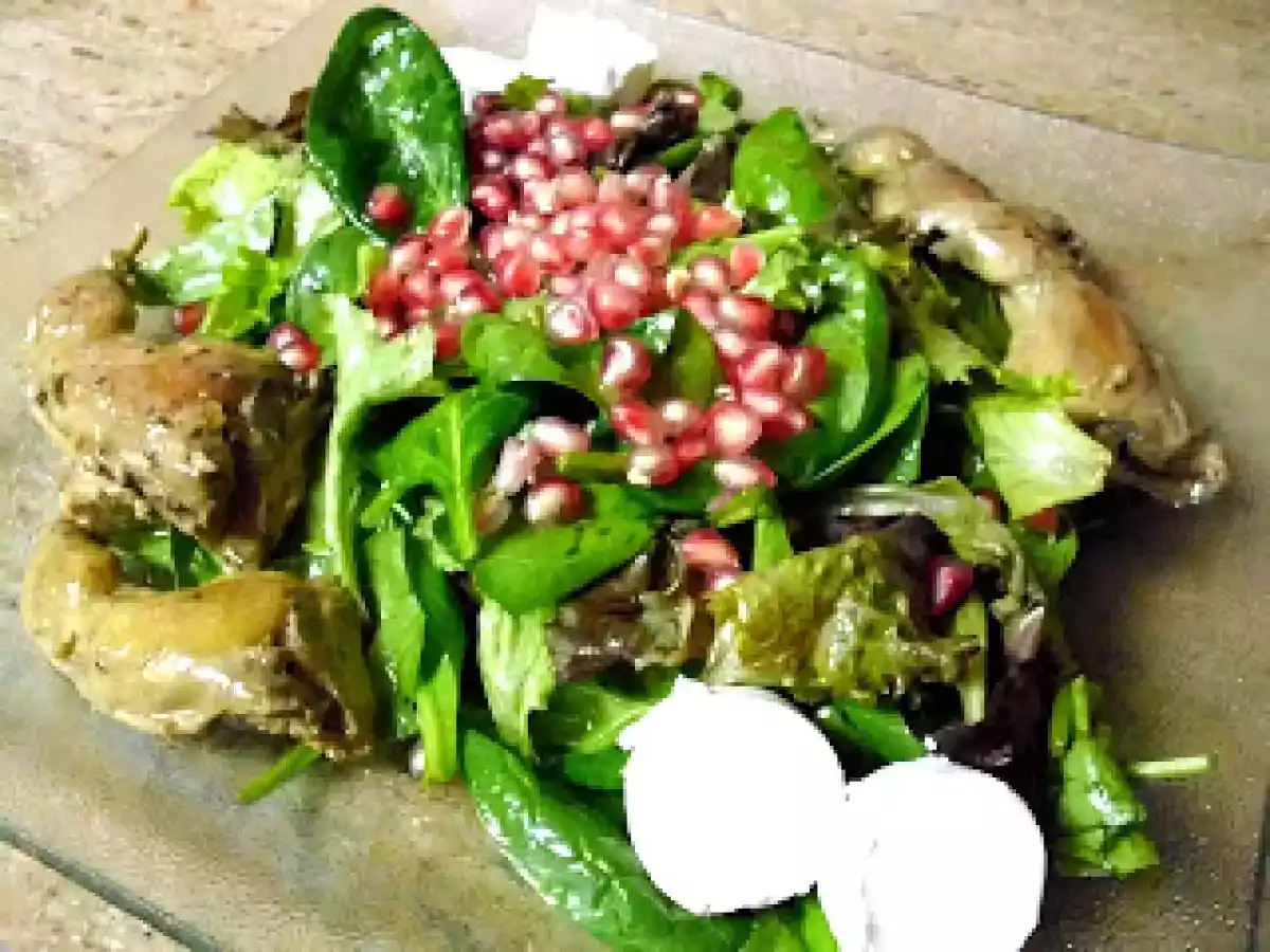 ENSALADA DE PERDIZ ESCABECHADA