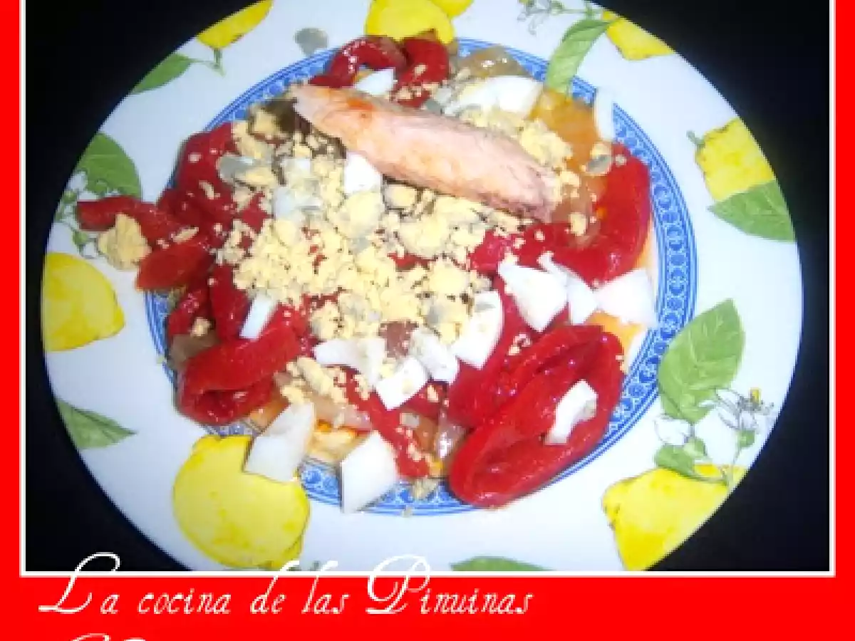 ENSALADA DE PIMIENTOS Y ENSALADA DE JUDIAS Y REGALO DE BAJAMAR Y DE CALVO - foto 3