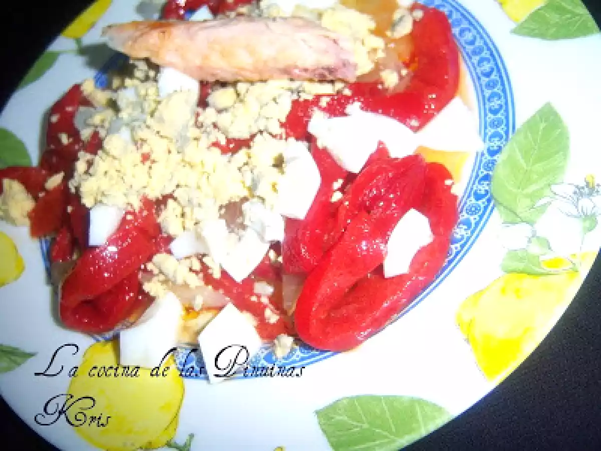 ENSALADA DE PIMIENTOS Y ENSALADA DE JUDIAS Y REGALO DE BAJAMAR Y DE CALVO - foto 5