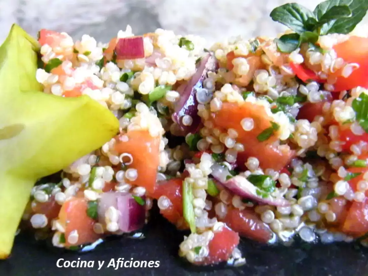 Ensalada de quinoa a las finas hierbas - foto 2