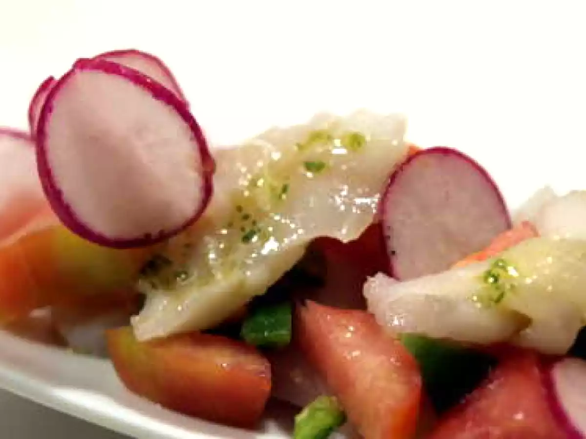 ensalada de rábanos y bacalao - foto 2