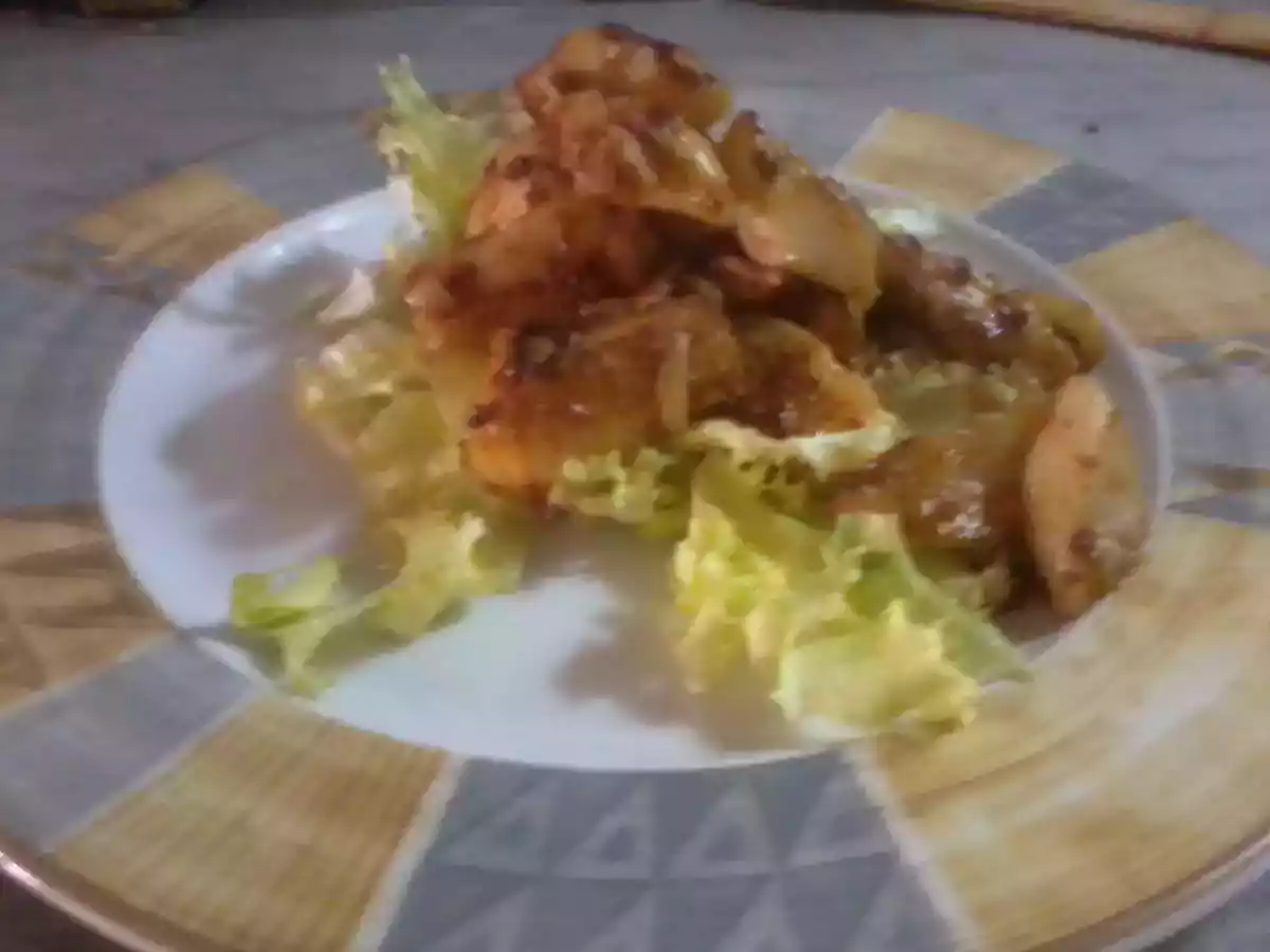 Ensalada de Sepia al pimentón