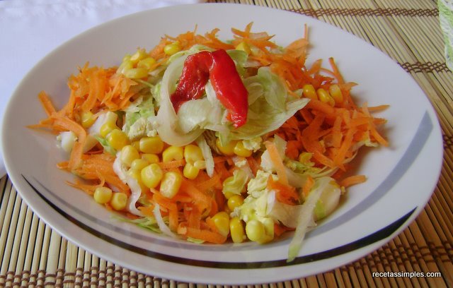 Ensalada de zanahoria y choclo, Receta Petitchef