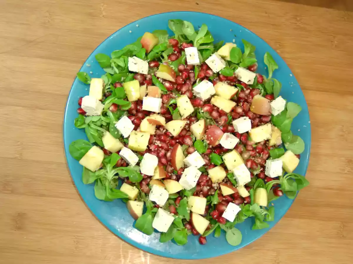 Ensalada dulce de granada, FitKen