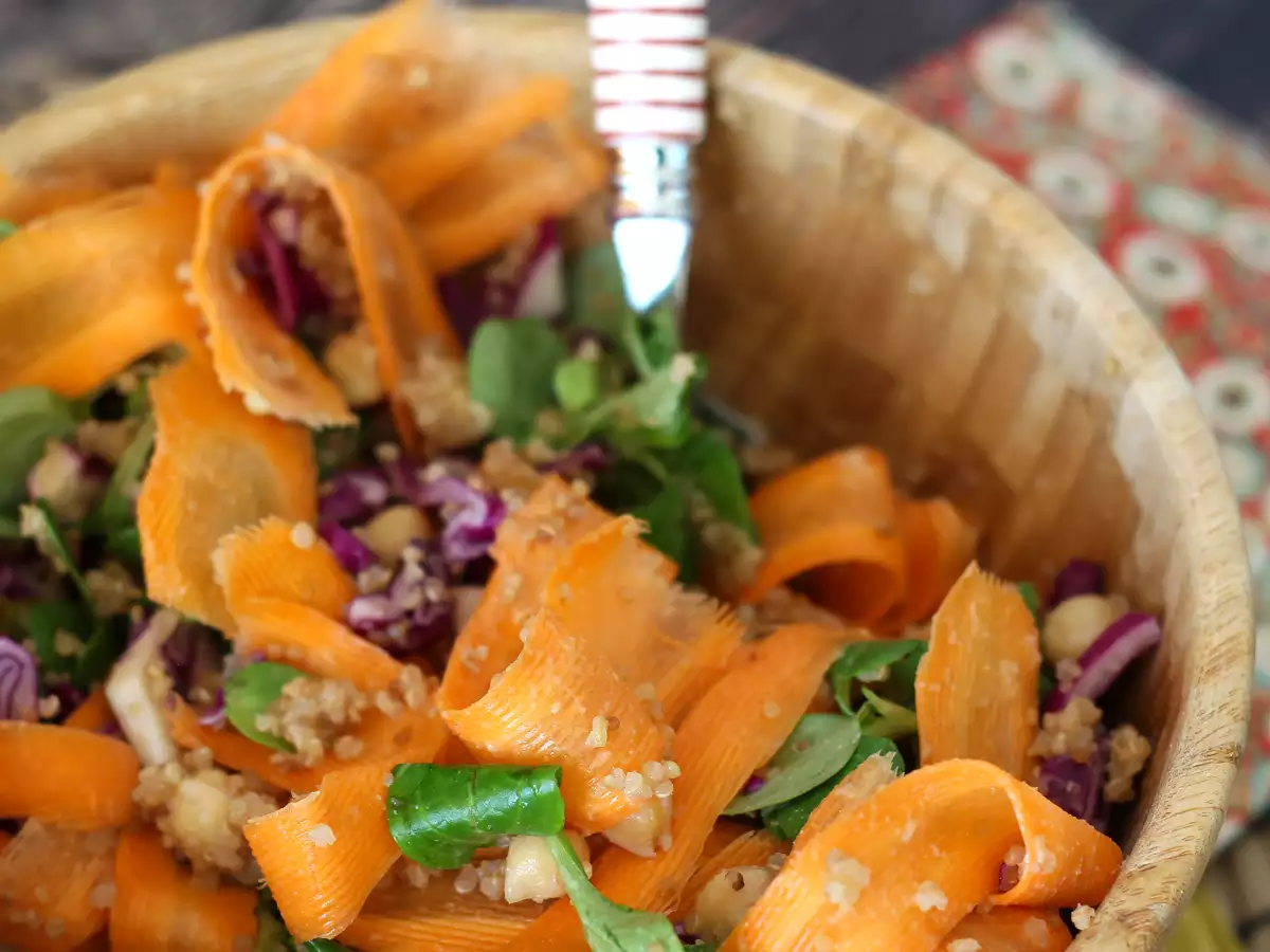 Ensalada en bote vegetariana, el táper más fácil y cómodo - foto 4