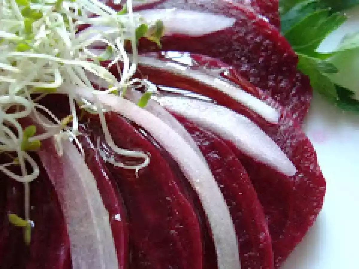 Ensalada fácil de betabel