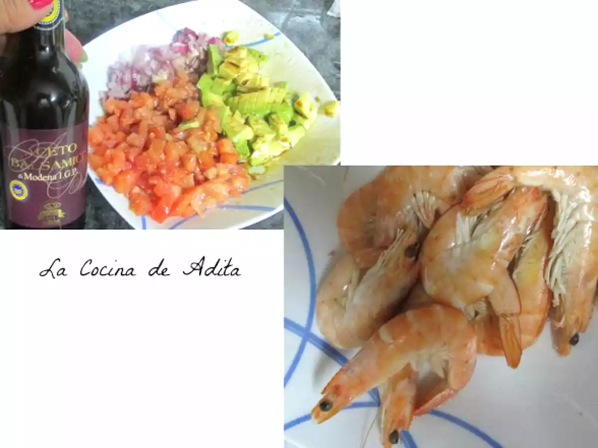 Ensalada flor con lechuga de roble - foto 8