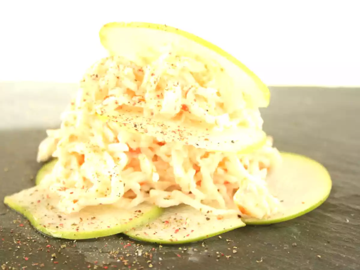 ENSALADA FRÍA DE CANGREJO Y MANZANA VERDE - foto 2