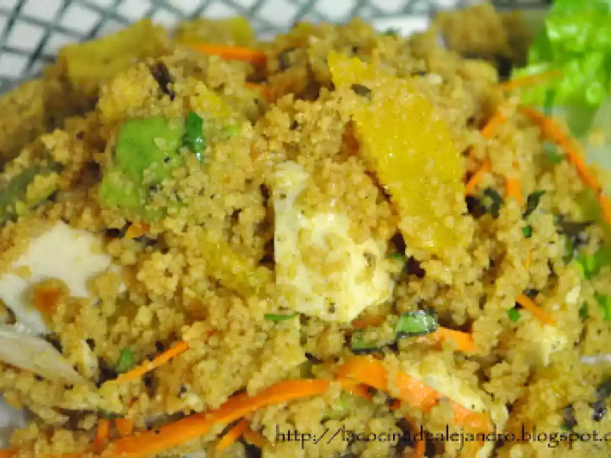 Ensalada Mediterranea De Couscous...