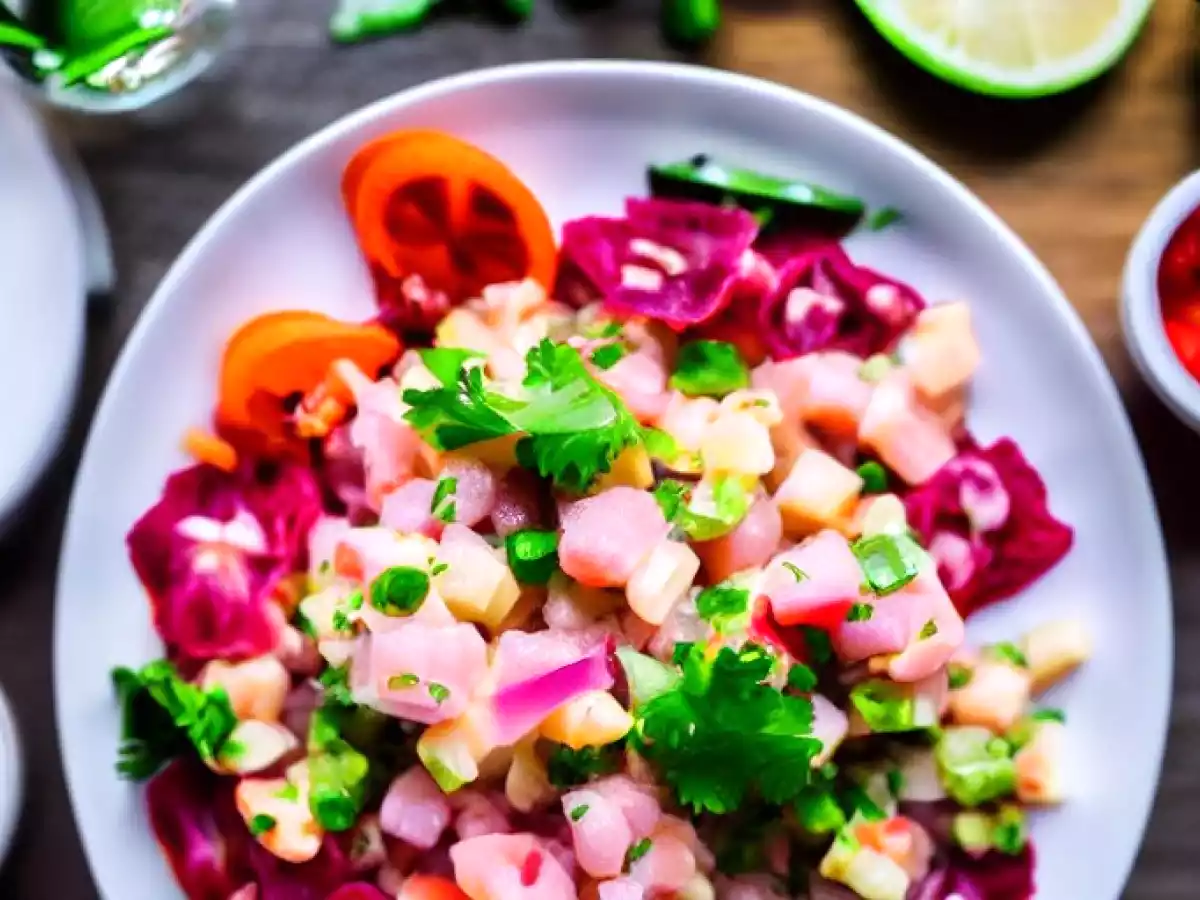 Ensalada original de pitaya