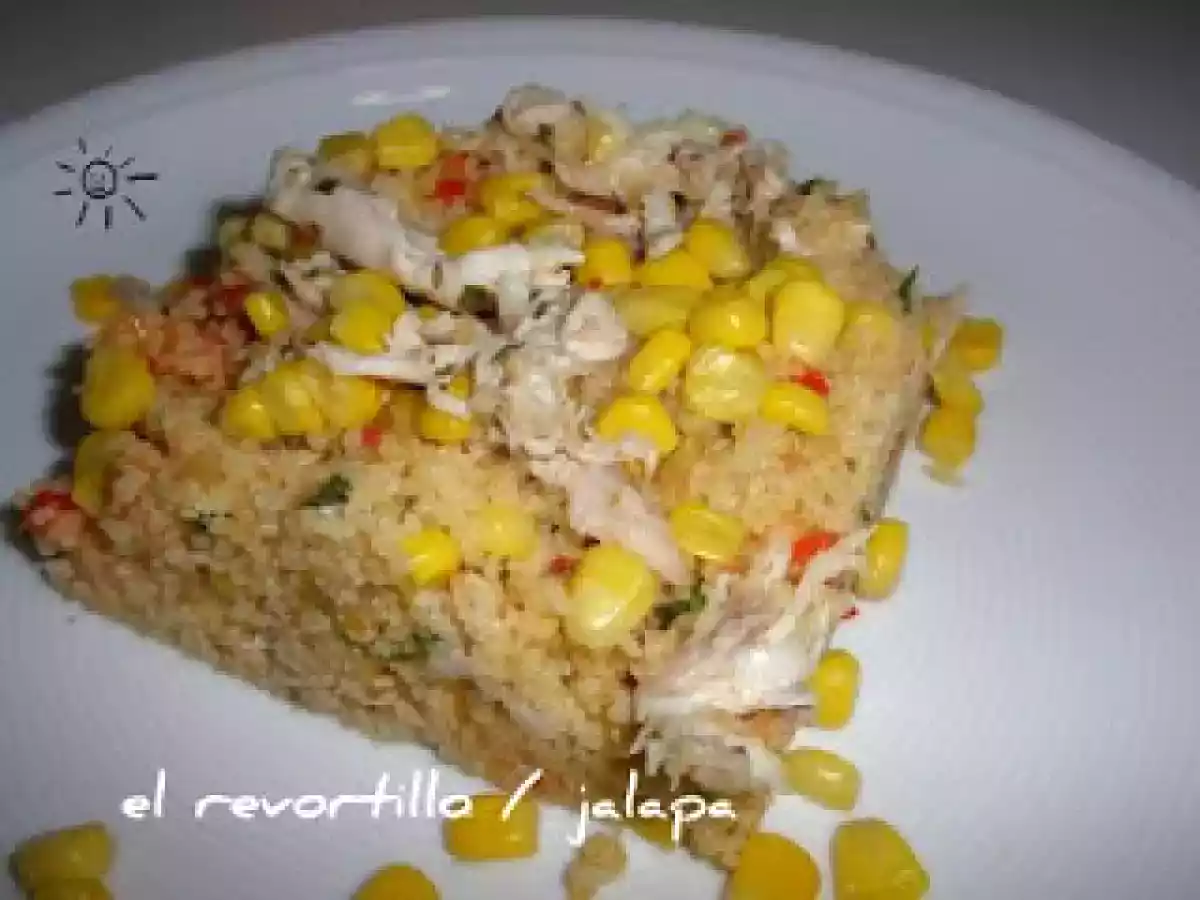 ENSALADA TABULÉ CON POLLO