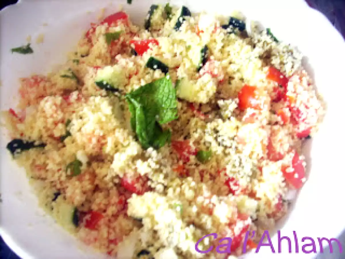 Ensalada tabulé (ujti Dunia)