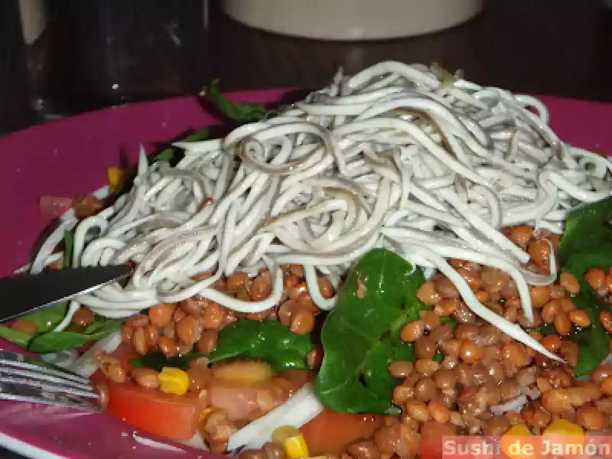 Ensalada Templada de Lentejas