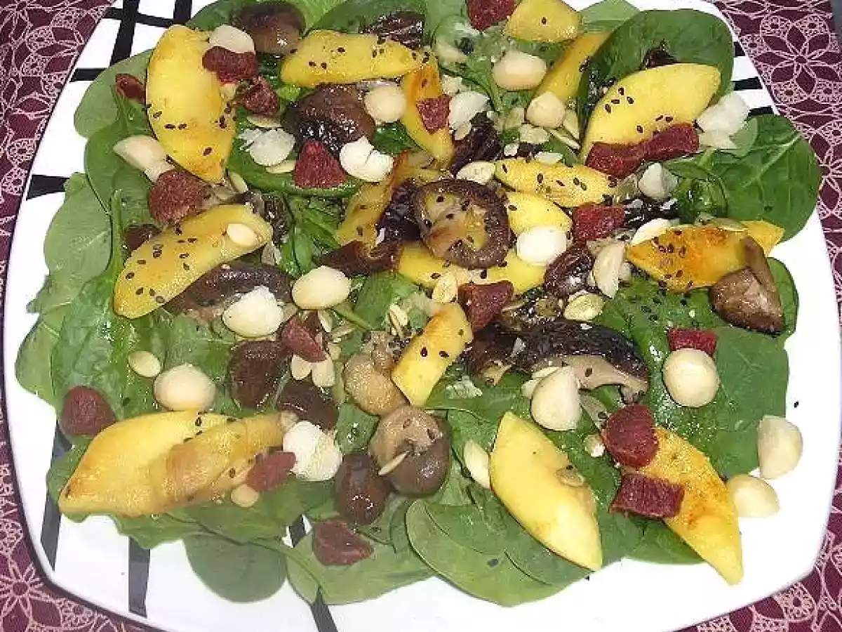 Ensalada templada de otoño