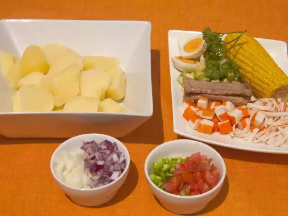 ENSALADA TEMPLADA DE PATATA - foto 3