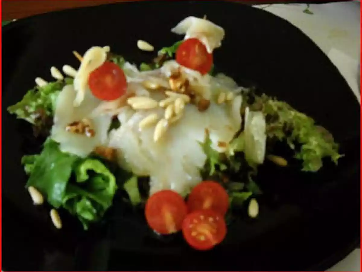 Ensalada tibia de bacalao ahumado - foto 3