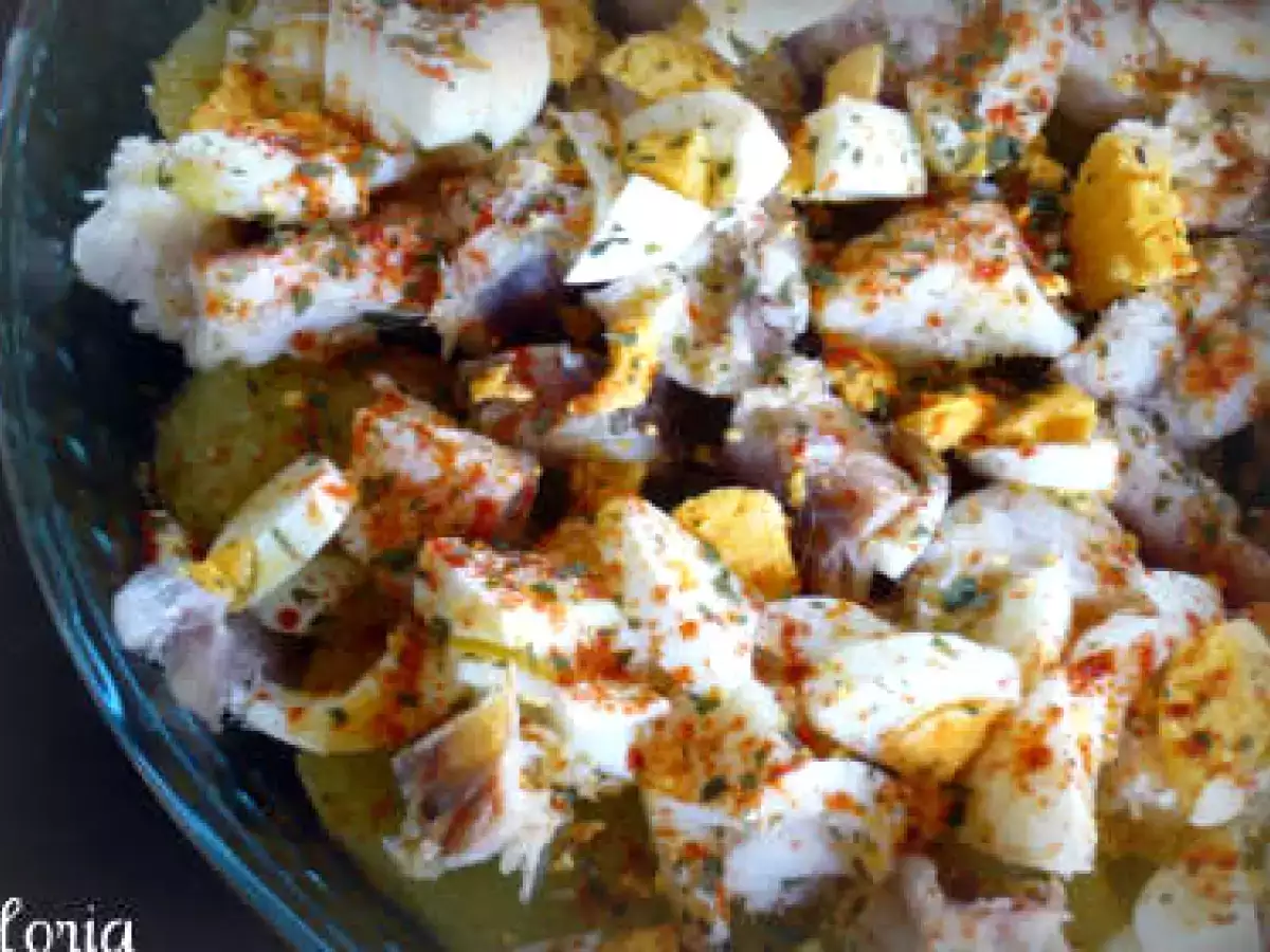 Ensalada tibia de rape - foto 2