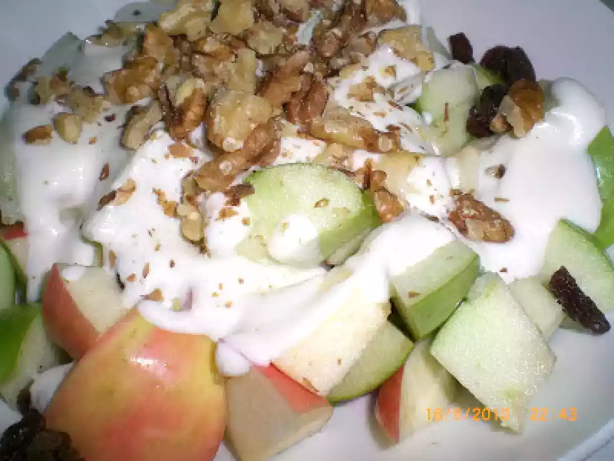 Ensalada Waldorf a mi manera