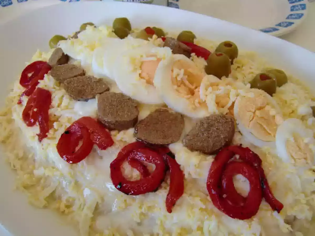 Ensaladilla con huevas de caballa - foto 3