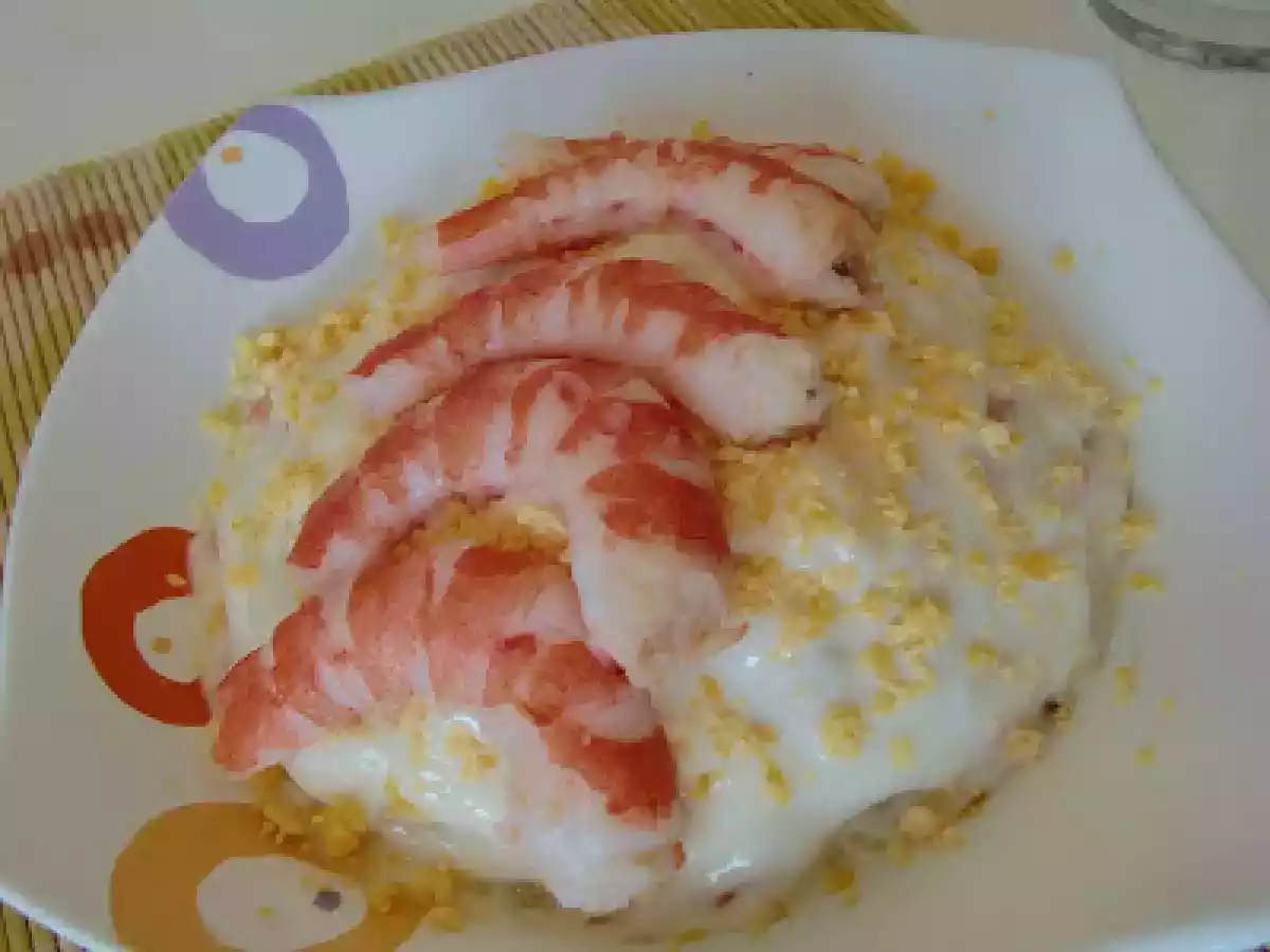 Ensaladilla de langostinos