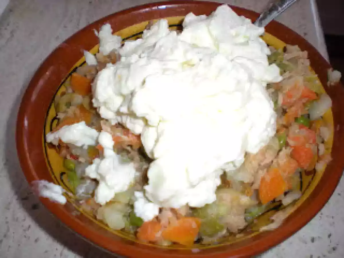 Ensaladilla rusa con mayonesa sin huevo - foto 2