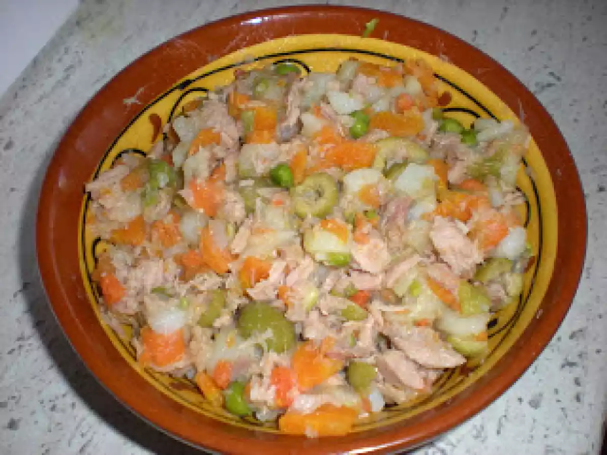Ensaladilla rusa con mayonesa sin huevo - foto 3