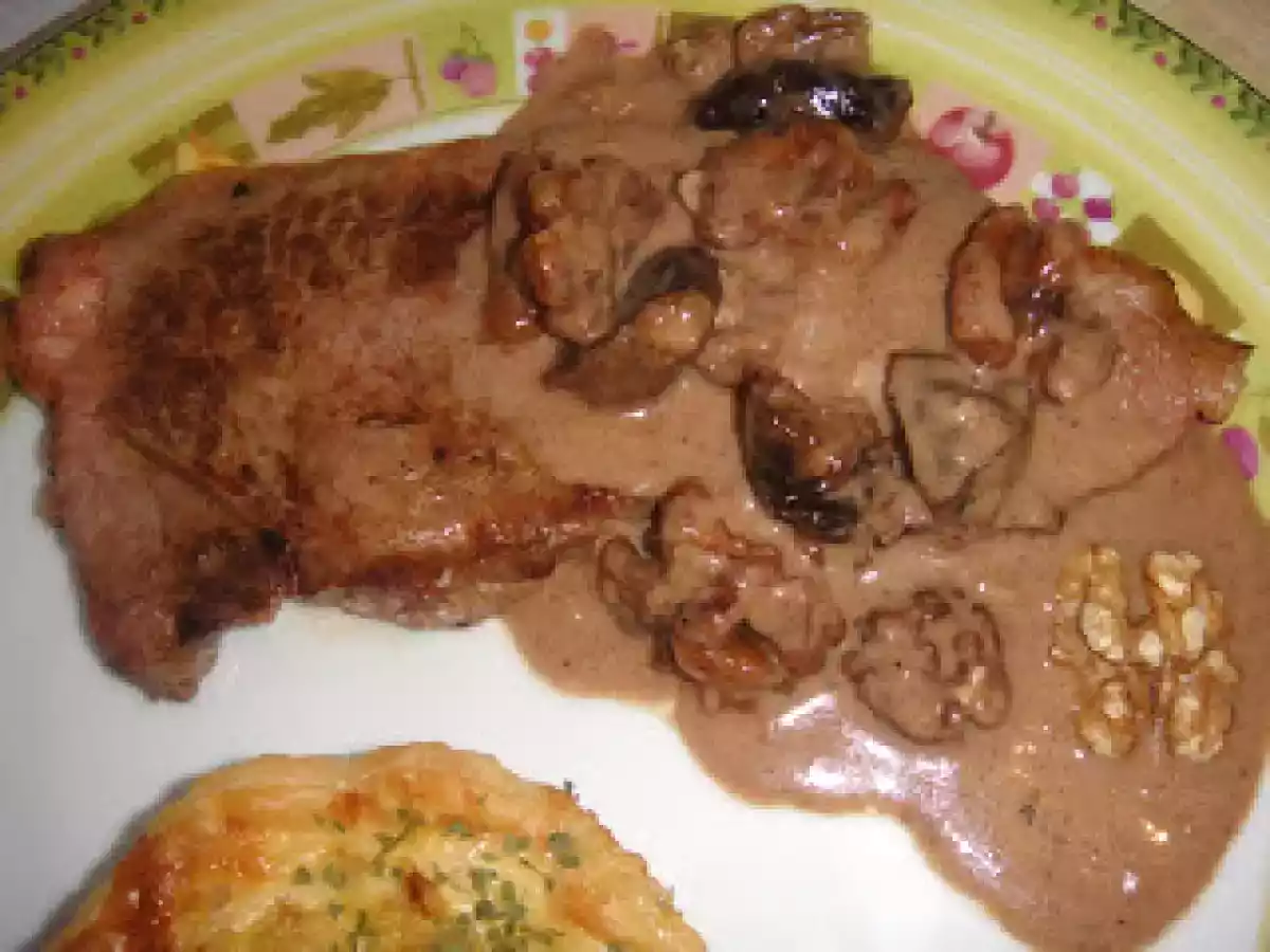 Entrecot al gorgonzola