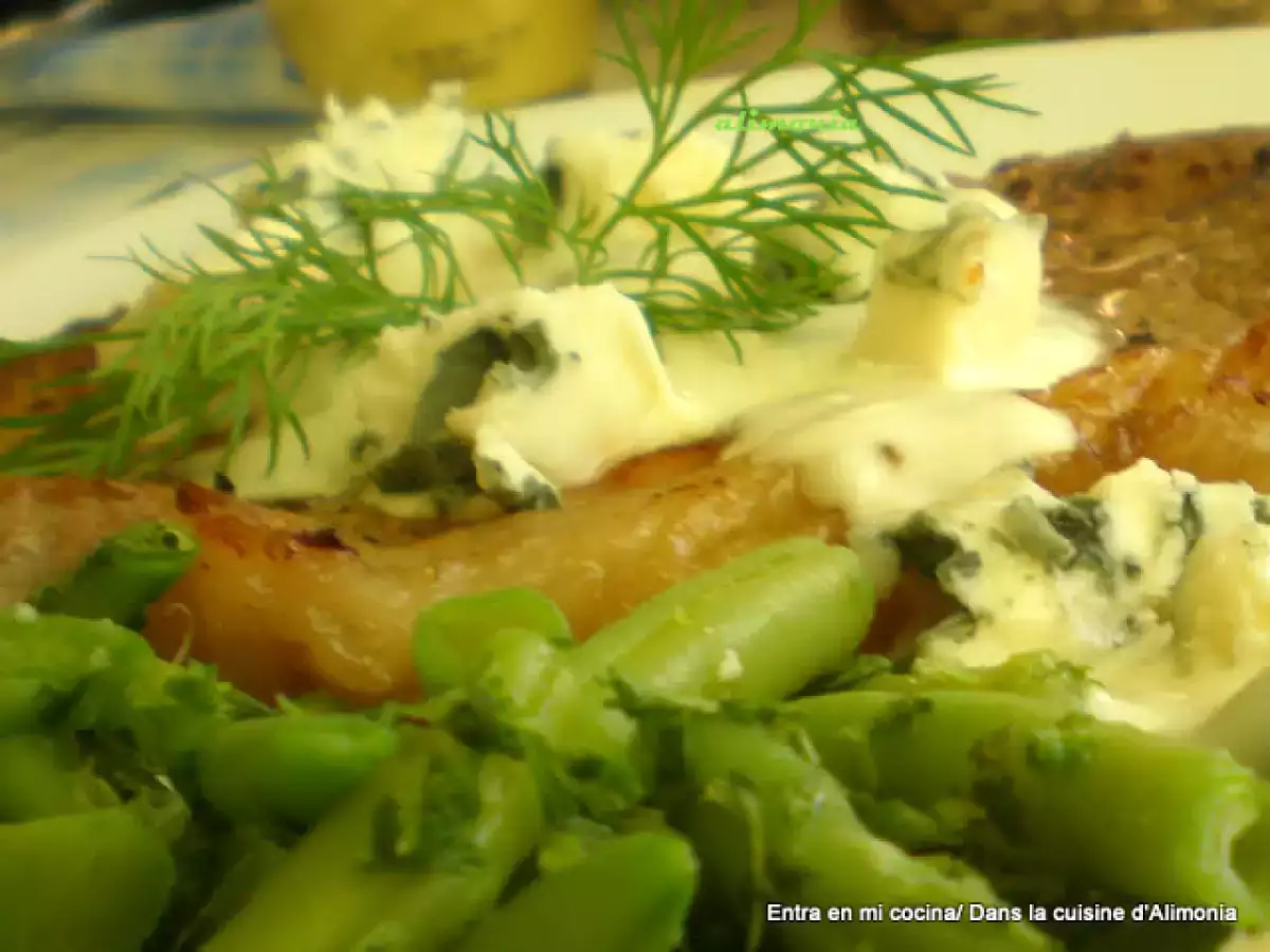 Entrecot de ternera al Roquefort / Entrecote de boeuf au Roquefort - foto 2