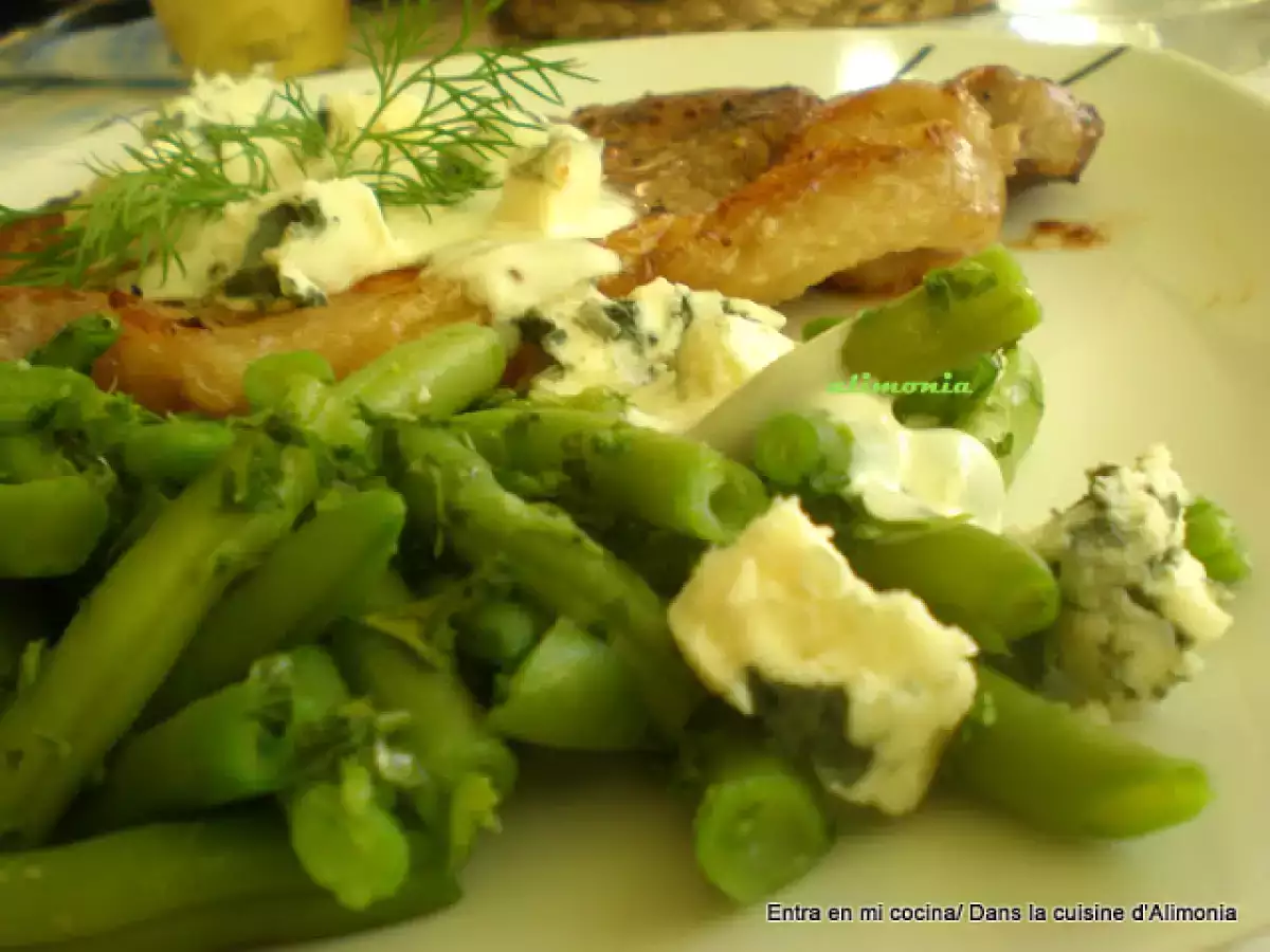 Entrecot de ternera al Roquefort / Entrecote de boeuf au Roquefort - foto 5