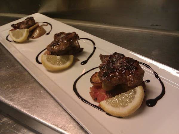 Entrecote con patatas al horno