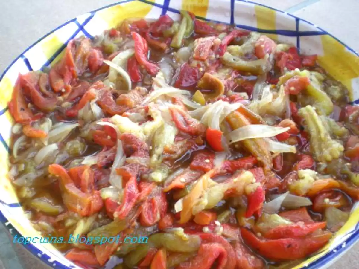 Escalivada o escalibada catalana