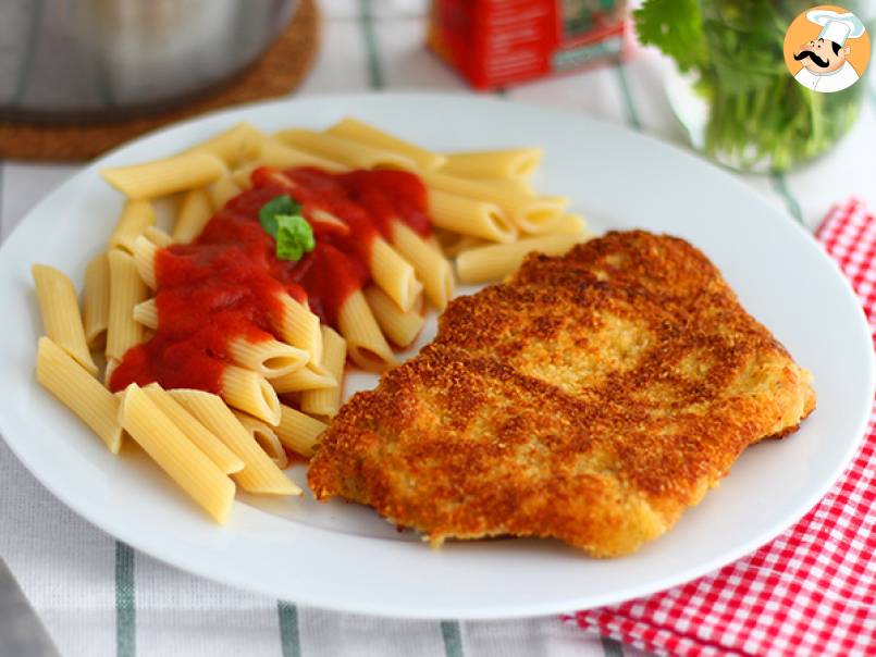 Escalope De Ternera A La Milanesa Receta Petitchef