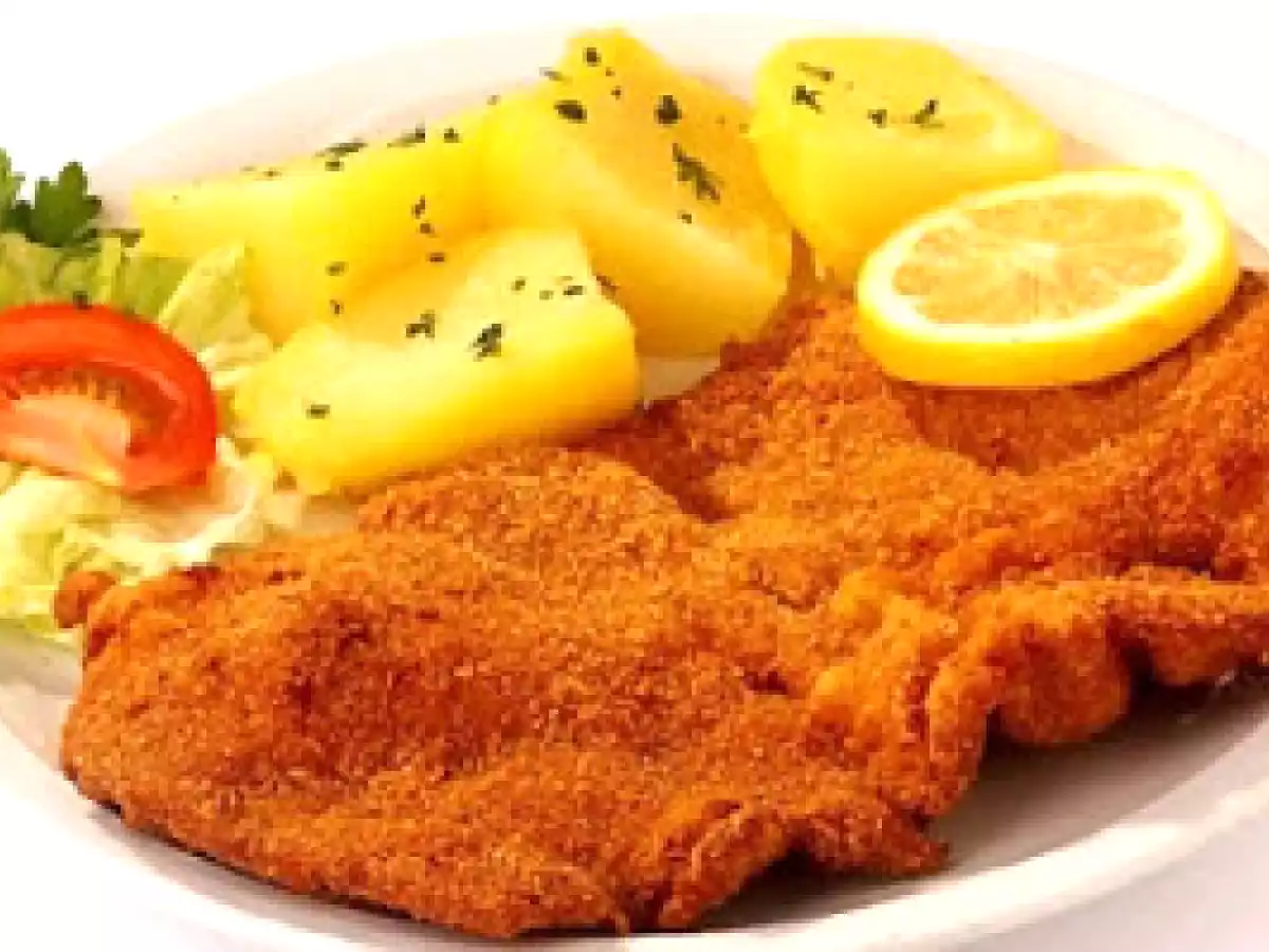 Escalope vienés (wiener schnitzel)