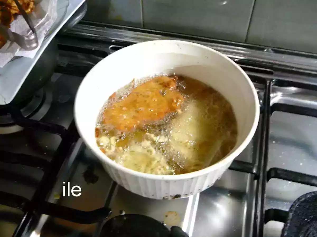 Escalopes de lengua con harina de garbanzos - foto 2