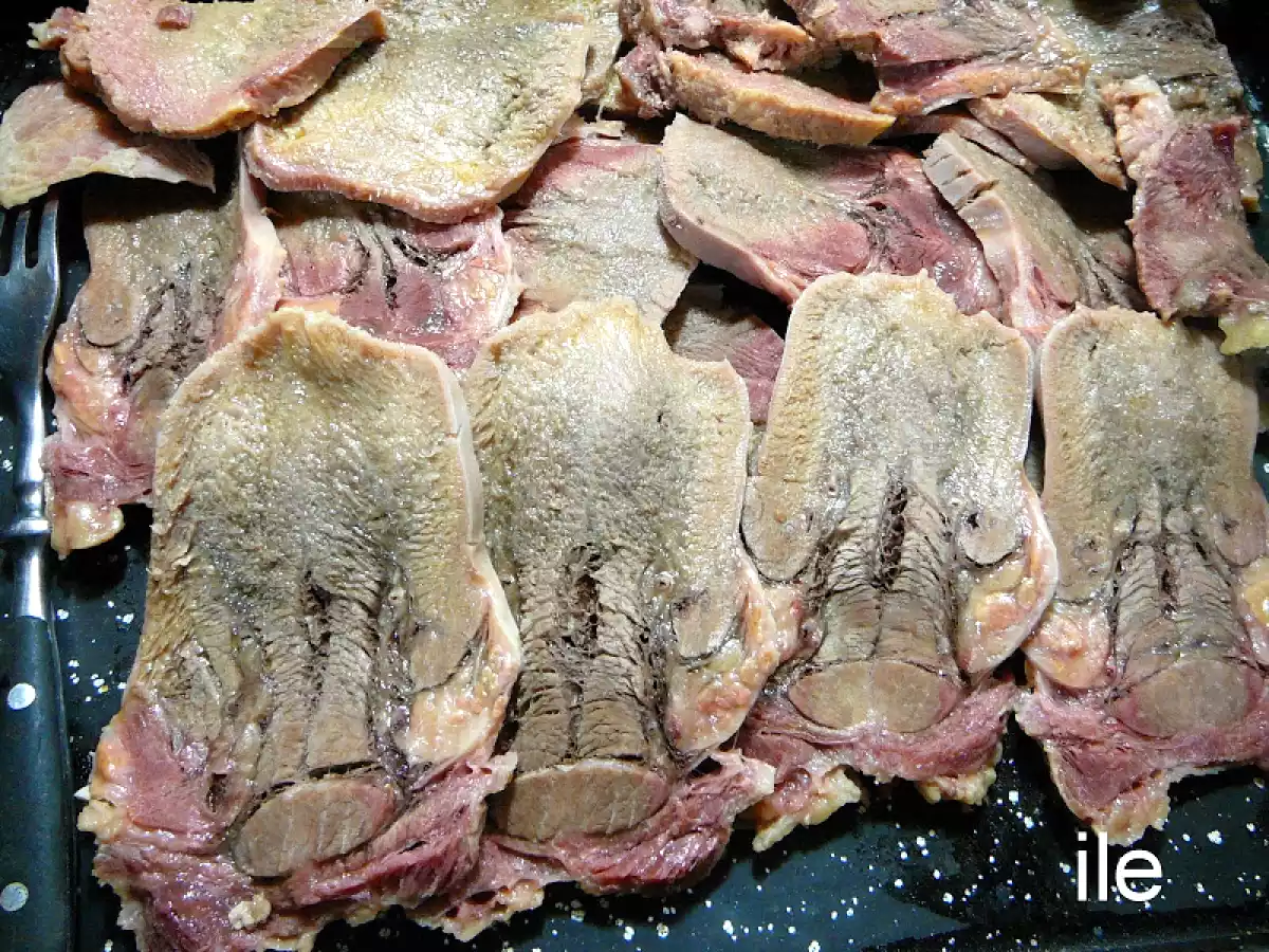 Escalopes de lengua con harina de garbanzos - foto 4