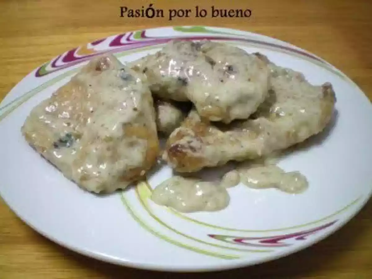 Escalopines al cabrales - foto 2