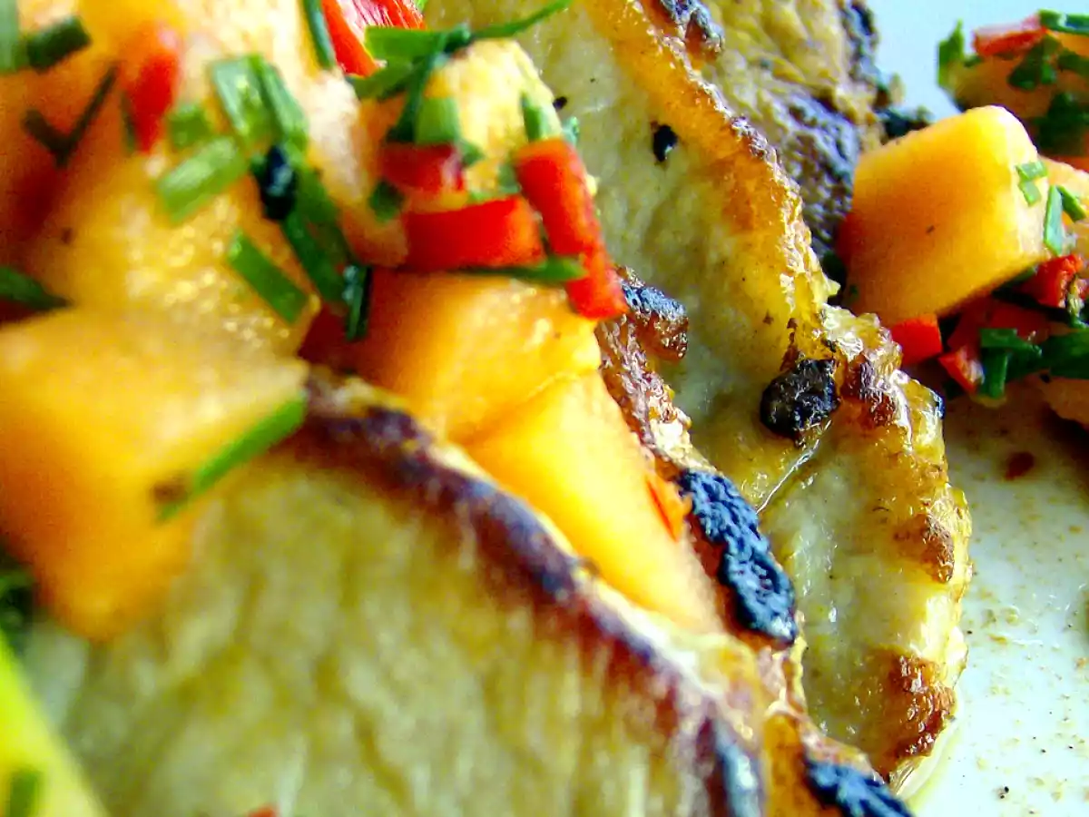 Escalopines de cerdo con relish de melón - foto 2