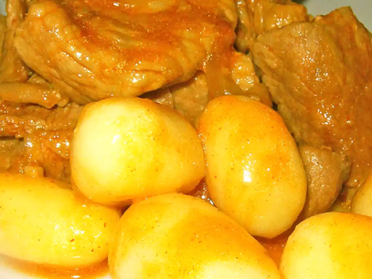 Escalopines de cerdo encebollados