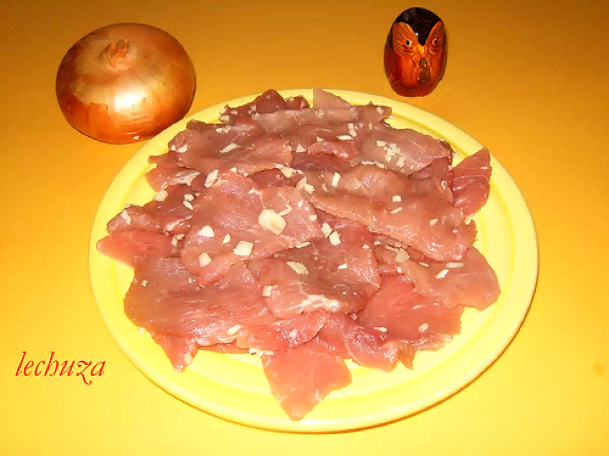 Escalopines de cerdo encebollados - foto 5